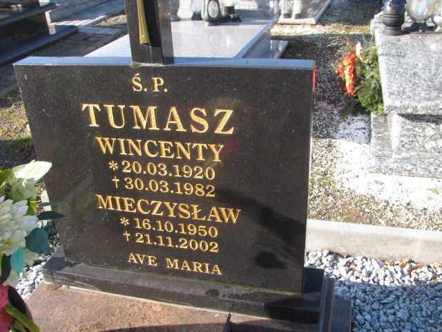 Mieczysław Tumasz 1950 Platerówka - Grobonet - Wyszukiwarka osób pochowanych