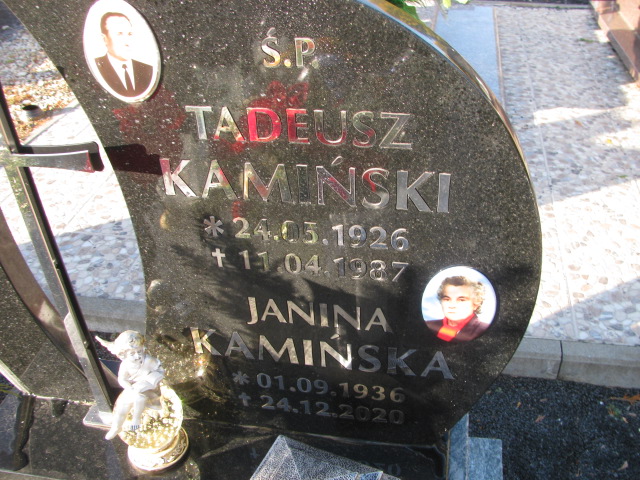 Janina Kamińska 1936 Platerówka - Grobonet - Wyszukiwarka osób pochowanych