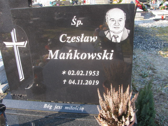 Czesław Mańkowski 1953 Platerówka - Grobonet - Wyszukiwarka osób pochowanych