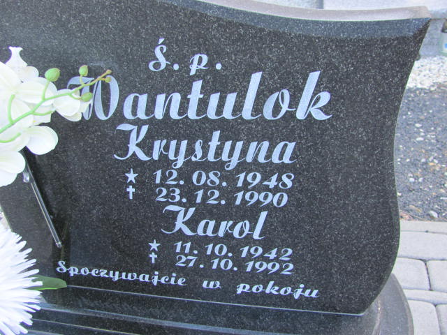 Krystyna Wantulok 1948 Platerówka - Grobonet - Wyszukiwarka osób pochowanych