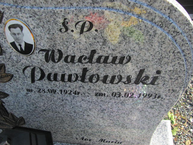 Wacław Pawłowski 1924 Platerówka - Grobonet - Wyszukiwarka osób pochowanych