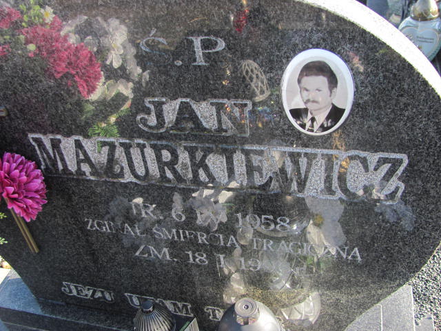 Jan Mazurkiewicz 1957 Platerówka - Grobonet - Wyszukiwarka osób pochowanych