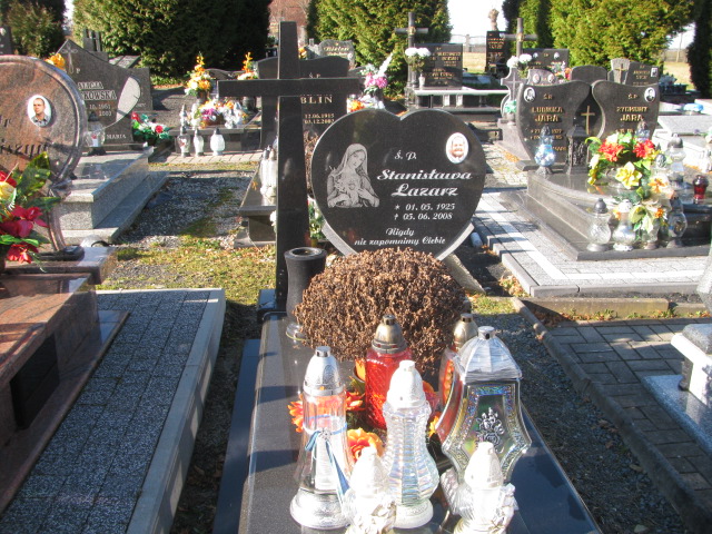 Grób Stanisława Łazarz